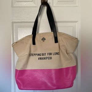 Kate Spade Large Tote with Zipper